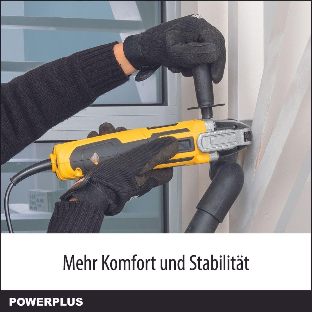 Powerplus Multitool POWX1347MC Multifunktionswerkzeug zum Schleifen, Schneiden & Polieren - Schnellw