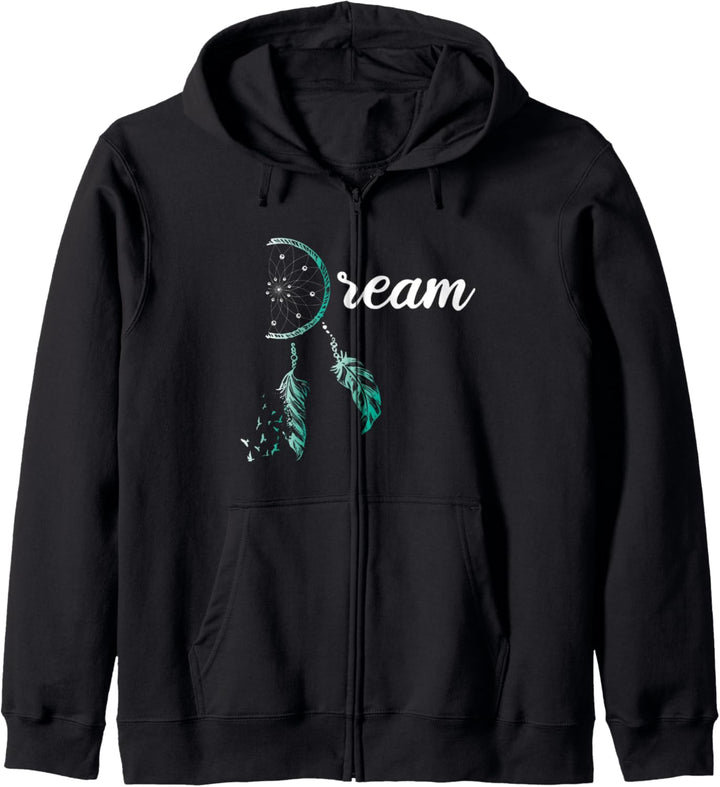 Indischer indianischer Traumfänger Boho Chic Traumfänger Kapuzenjacke