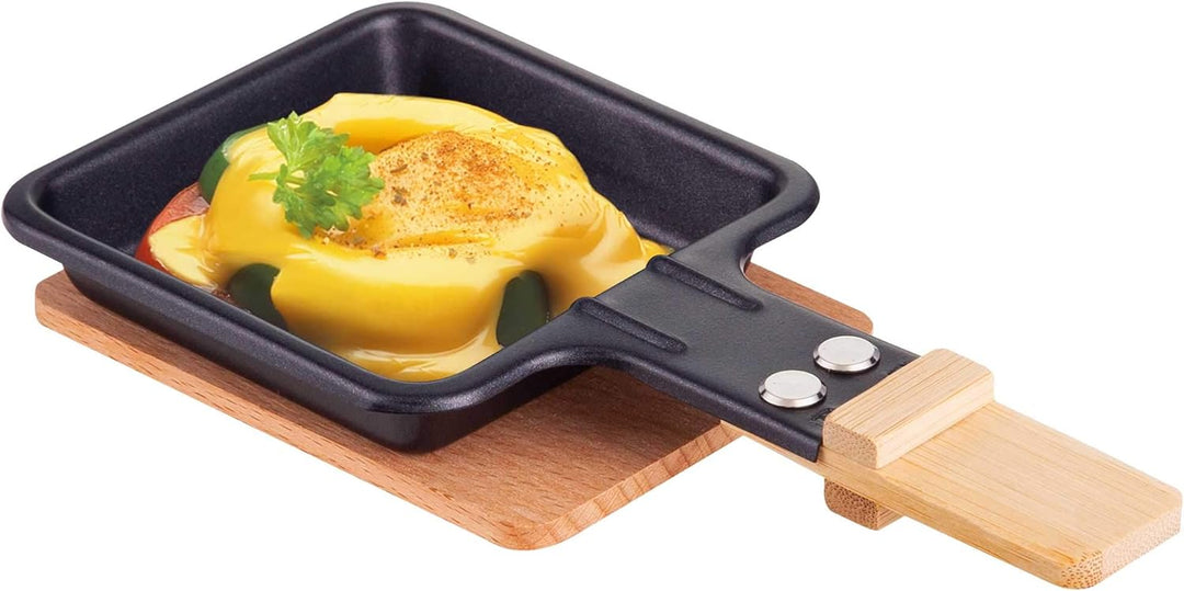Holz Untersetzer für Raclette Pfännchen