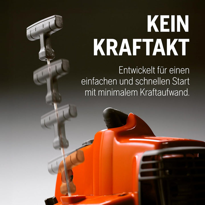 Husqvarna 122C Benzin-Rasentrimmer - mit 21,7cm³ 2-Takt-Motor, 43 cm Schnittbreite, gebogenem Schaft