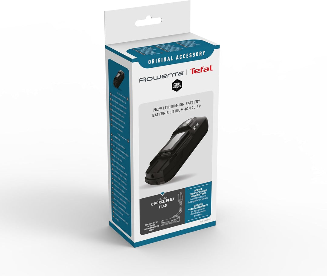 Rowenta ZR009701 X-Force 11.60 Lithium-Ionen-Akku | 25,2 Volt | 45 Minuten längere Saugerfahrung | k