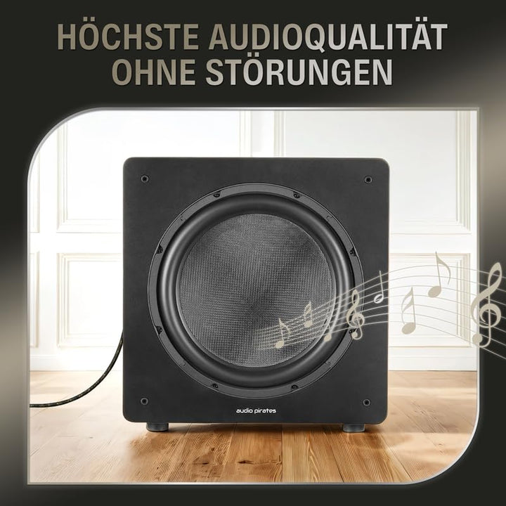 audio pirates by cammica Splitter Kabel 3,5 mm Klinke Stecker auf 2x RCA Clinch Stecker, RCA-Kabel,