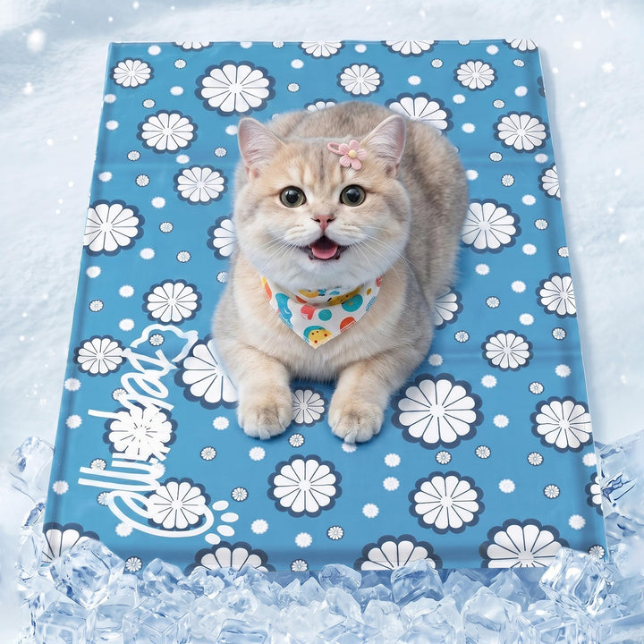 Pet Prime Hundekühlmatten 50x40cm, Kühlmatte für Hunde, Haustierkühlmatte für Kisten, Hundehütten un