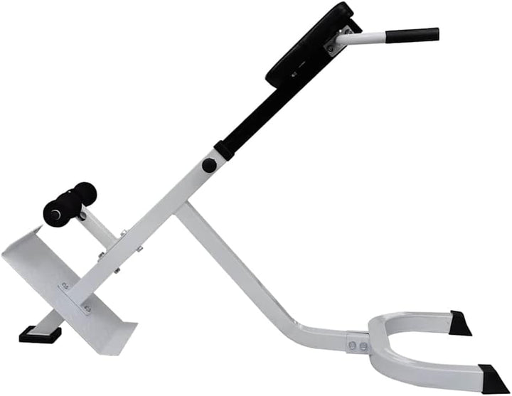 Rücken und Bauchtrainer aus Stahl, höhenverstellbar 5 Stufen 80 bis 90 cm, gepolstert, 120 x 55 cm,