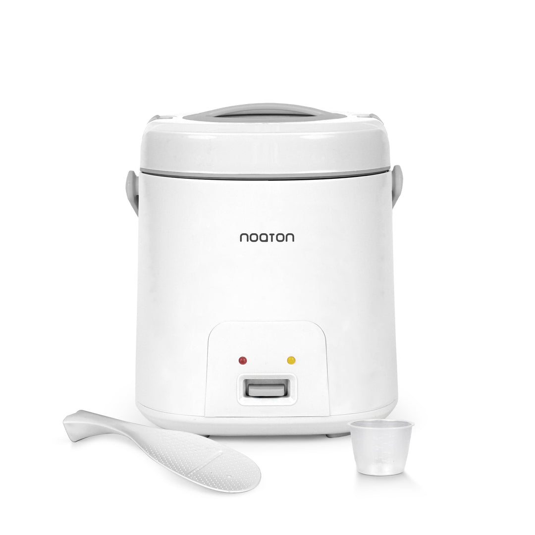 Noaton RC118W Reisekocher, Warmhaltefunktion, 300 W, Für bis zu 6 Personen, Aluminium-Dampfer, 1,8 L