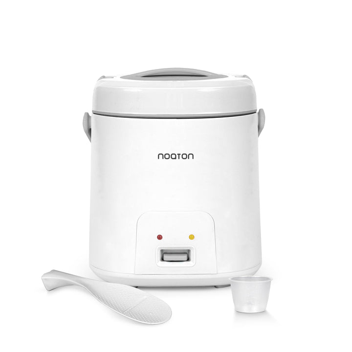 Noaton RC118W Reisekocher, Warmhaltefunktion, 300 W, Für bis zu 6 Personen, Aluminium-Dampfer, 1,8 L