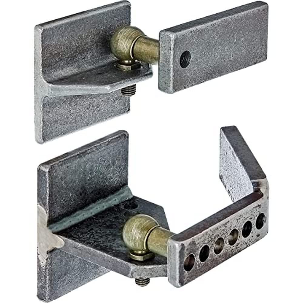 Alberts 411725 Hebetorbeschlag für Metalltore | für unebene Geländeverläufe | Beschlagteile: Stahl r