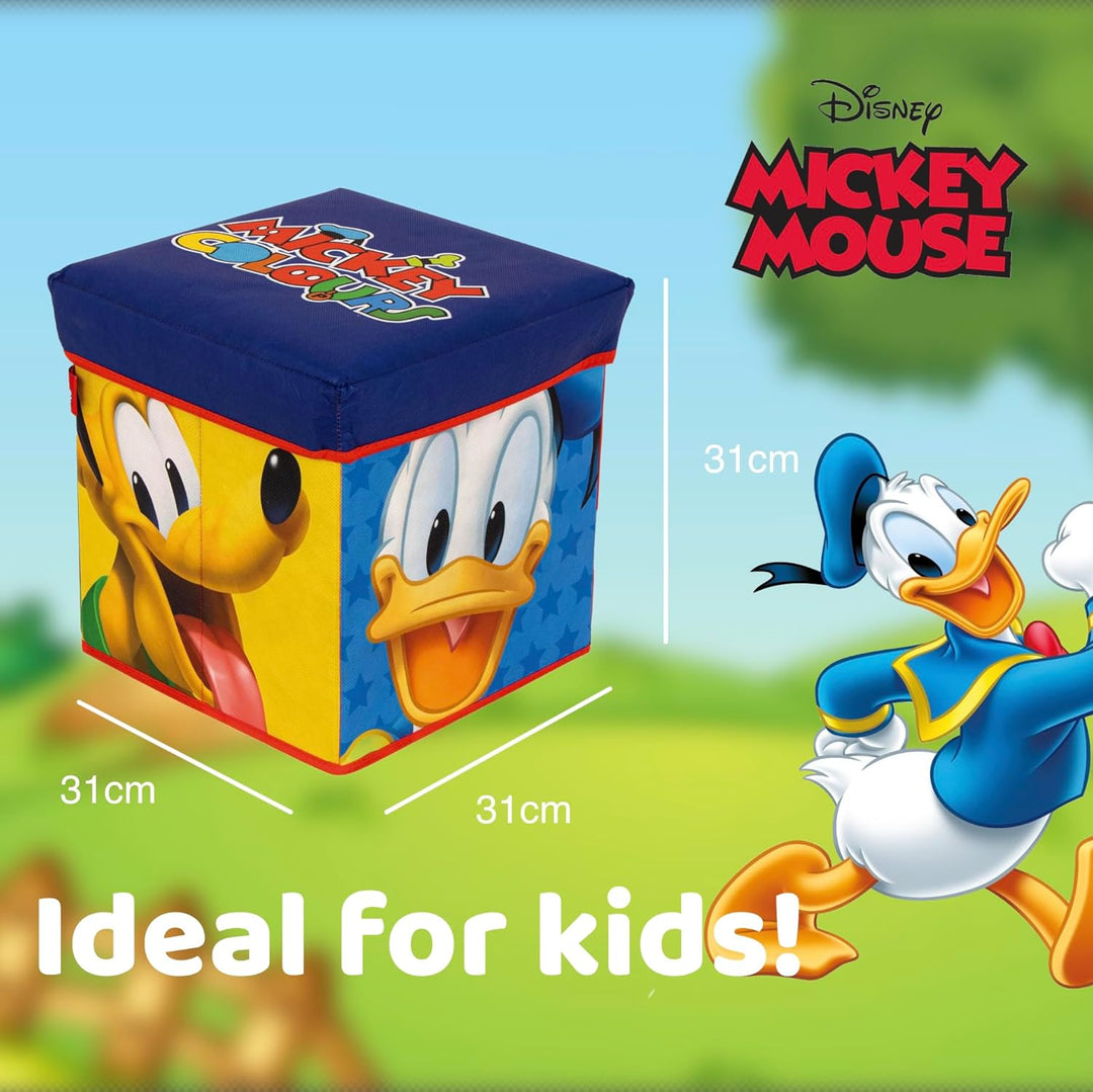 Superdiver - Faltbarer Korb von Mickey Maus, Donald, Pluto und Goofy - Offizielle Disney-Lizenz - Id