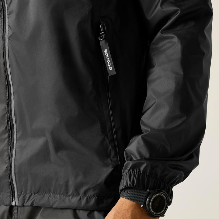 Regatta Herren-Jacke Lyle Iv, wasserdicht S Schwarz, S Schwarz