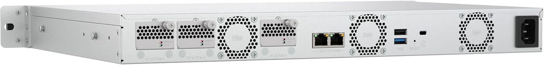 QNAP TS-h765eU-8G | 7-Bay, Intel Atom, 2.5GbE, 1U Hybrid Short-Depth Rackmount NAS