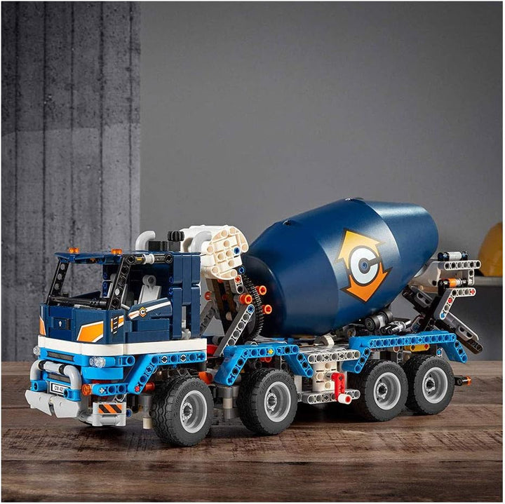 LEGO 42112 Technic Betonmischer-LKW, Mischmaschine, Spielzeug für Kinder ab 10 Jahre, Baufahrzeug mi