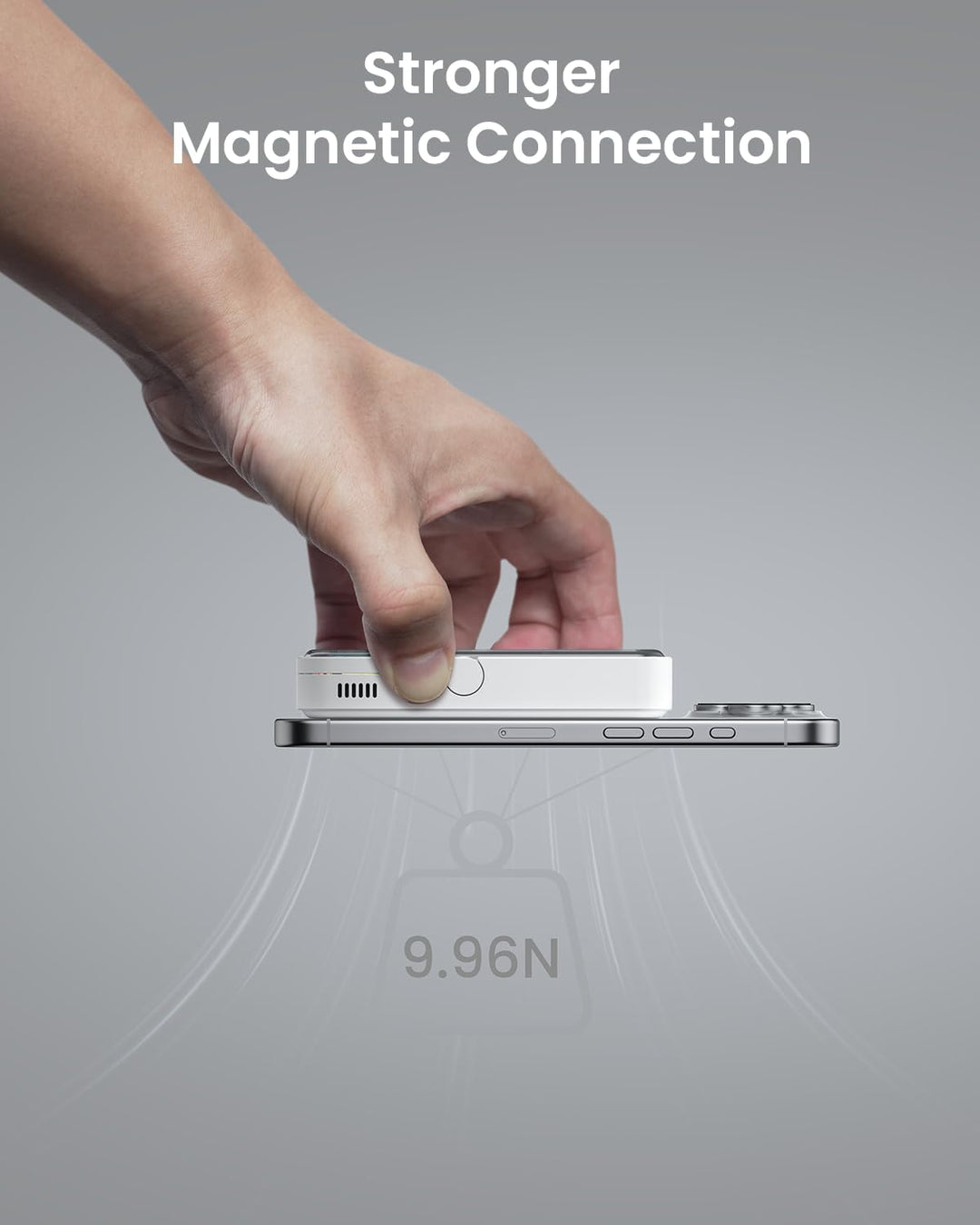 sharge ICEMAG 2 MagSafe Powerbank 10000mAh, Qi2 15W Magnetisches Tragbares Ladegerät mit Aktiver Küh