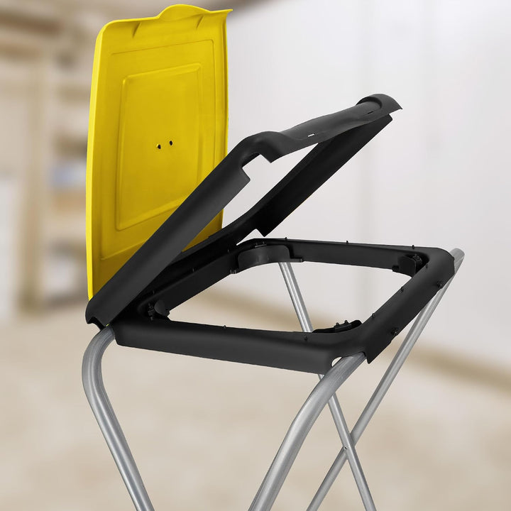 KOTARBAU® Müllsackständer 1 Fach Müllbehälter 33 x 45 x 85 cm Gelber Sack Ständer Metall Plastikmüll