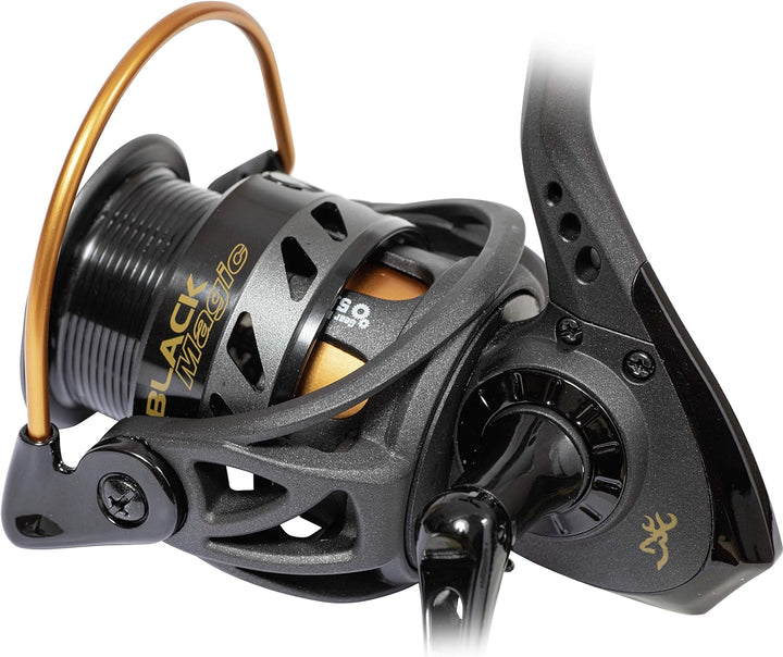 Browning Black Magic MSF Angelrolle Feederrolle Frontbremsrolle zum Feederangeln mit Bremskraft bis