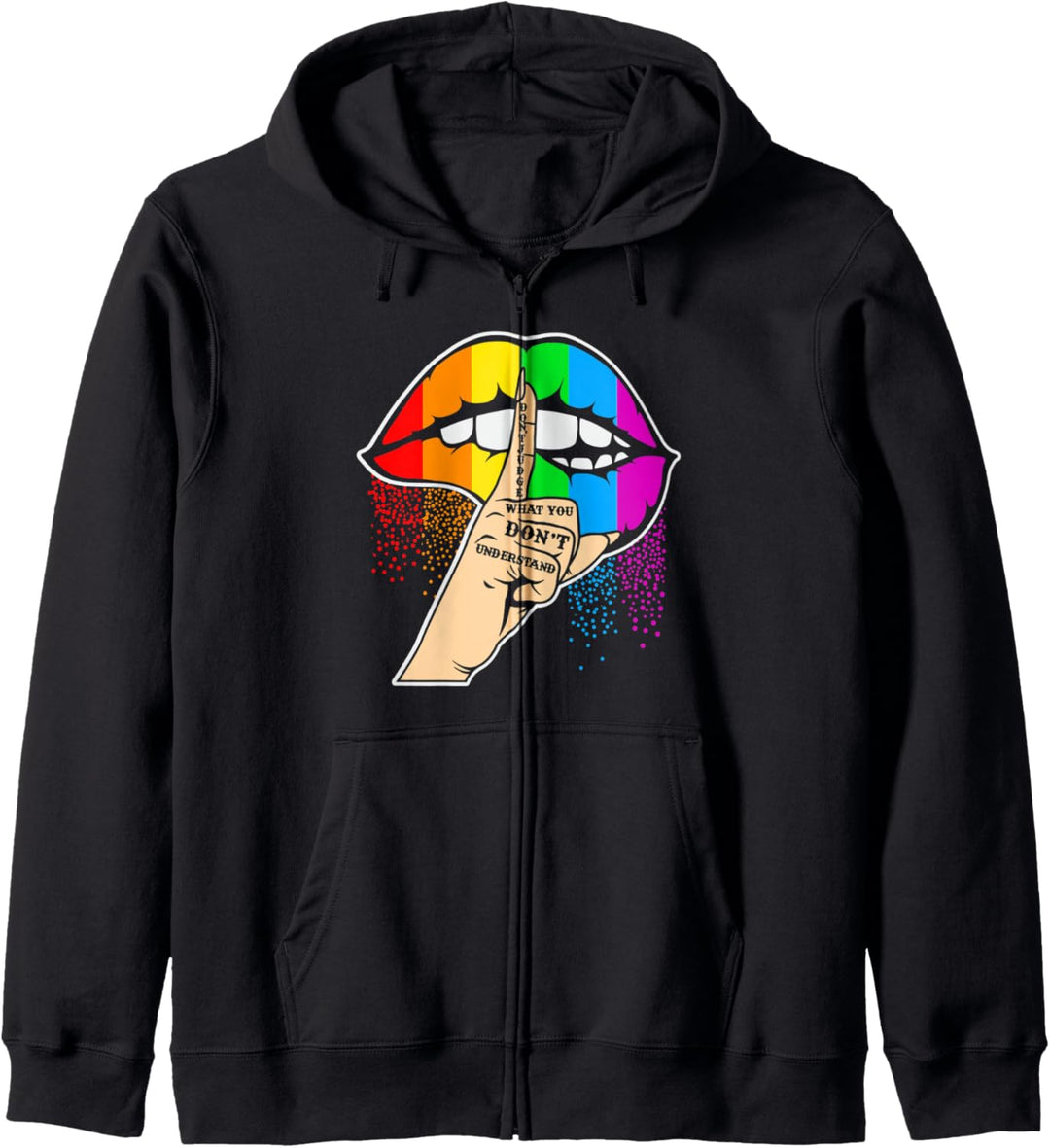 Dont judge what you dont understand LGBT Kapuzenjacke