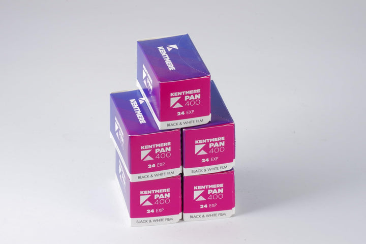 Kentmere 400asa schwarzweiss-Film 35mm 36exp Packung mit 5 stück