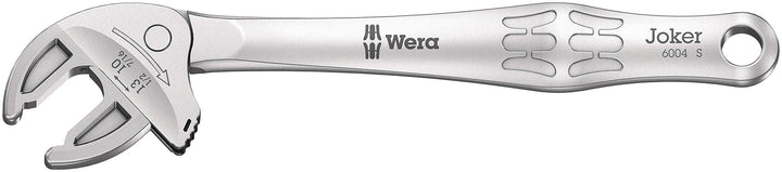 Wera '05020100001 6004 Joker S Selbstjustierender Maulschlüssel, Silber, 10-13 (7/16“-1/2“)