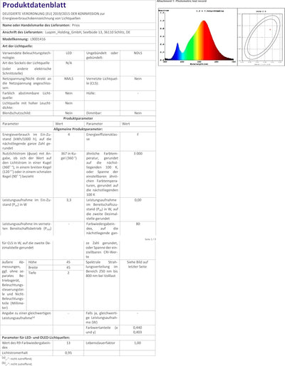 Lucande LED Bodeneinbauleuchte 'JOS', schwenkbar (wasserdicht) (Modern) in Alu aus Edelstahl (3 flam