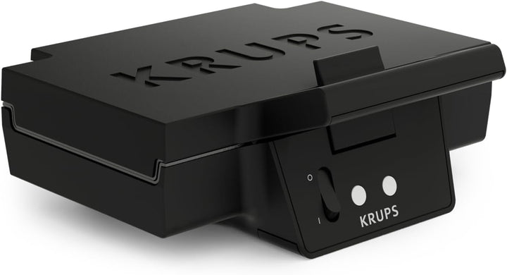 Krups Sandwichmaker FDK451 | für gegrillte Sandwichtoasts in Dreiecksform | Antihaftbeschichtete Pla