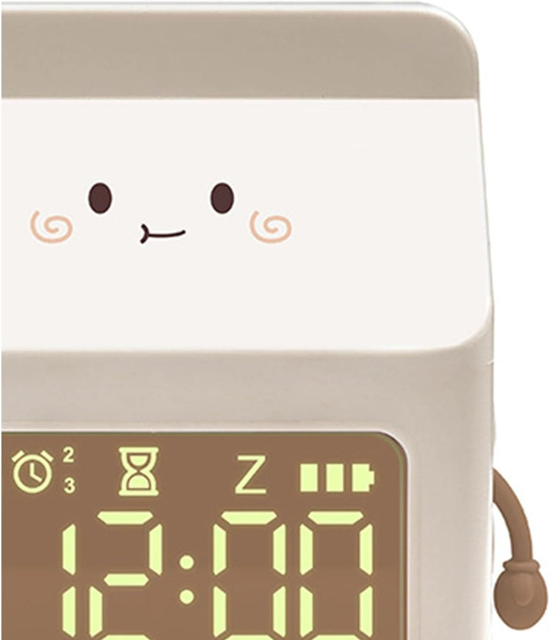 Tyenaza Lustiger Milchbox-Wecker, Studenten-Countdown-Cartoon-Wecker Für Kinder, Digital, Niedlicher