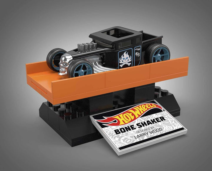 MEGA Construx HBD50 - Hot Wheels Bone Shaker Bauset, Bauset mit 904 Bausteinen, Spielzeug ab 10 Jahr