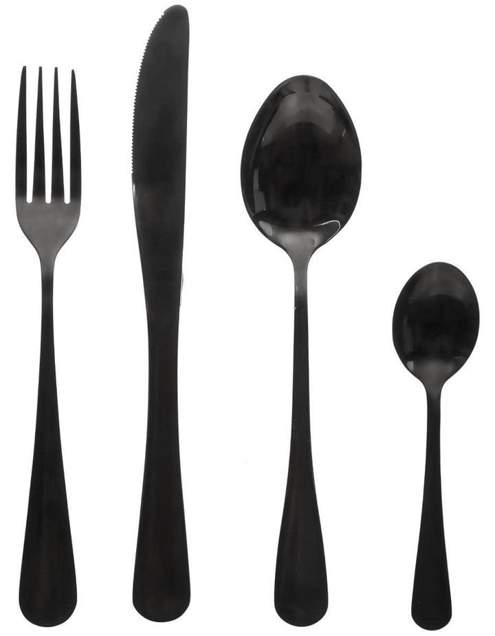 Secret de Gourmet - 16 stück hausfrau schatten - 16 Stück Schattenbesteck, Edelstahl