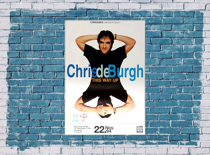 Chris de Burgh - This Way Up, Frankfurt 1994 » Konzertplakat/Premium Poster | Live Konzert Veranstal
