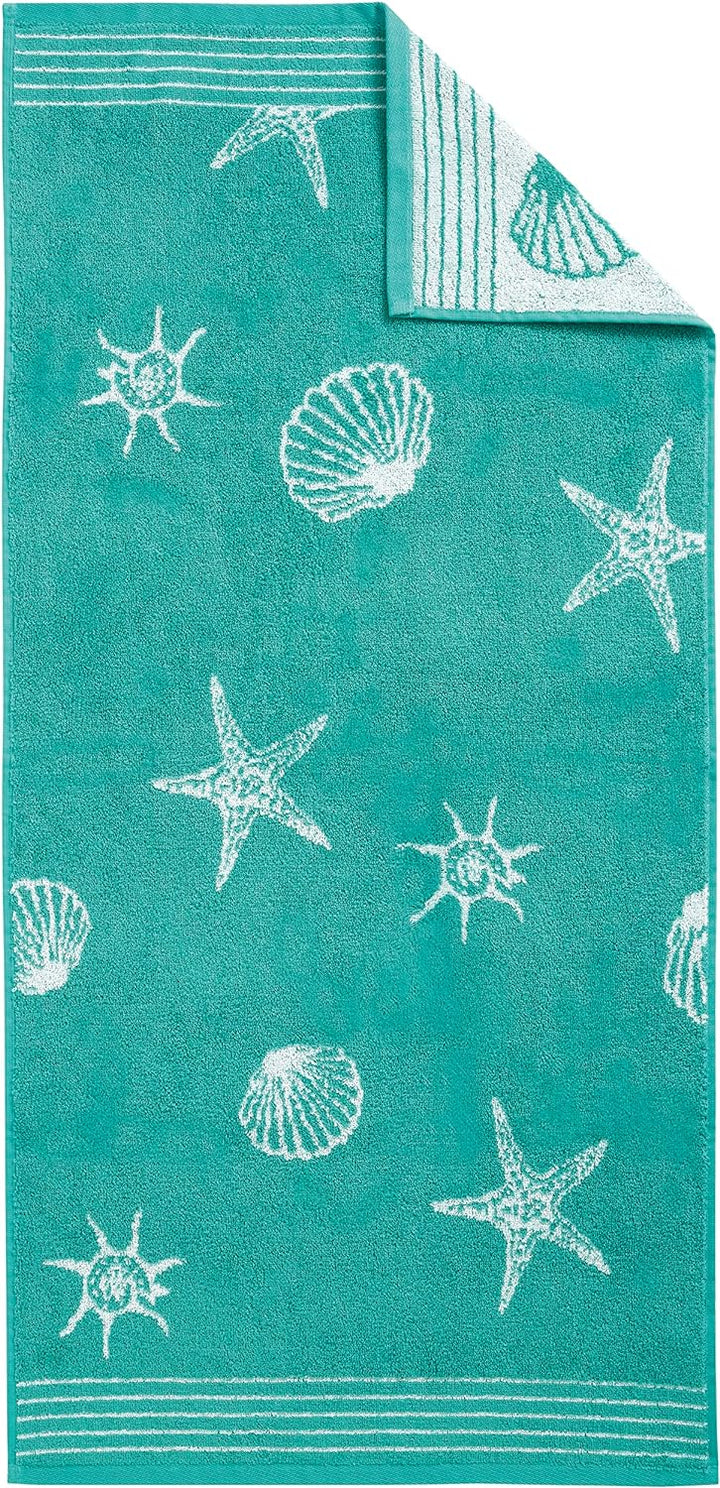 Dyckhoff 6-TLG Frottier Handtücher Set Seashell 100% Baumwolle 480 g/m² Oeko-Tex Zertifiziert weich