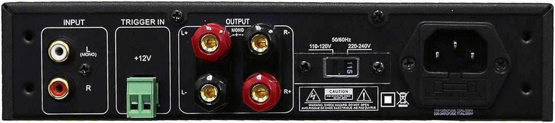 Earthquake Sound XJ-300ST Class J Stereo-Verstärker, 320 Watt, 12 V Trigger Gold