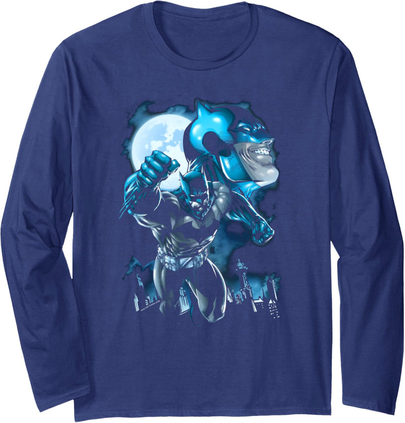 Batman Moonlight Bat Langarmshirt