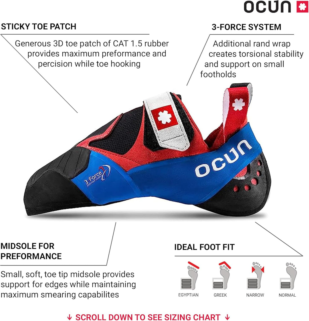 Ocun Nitro 44 EU Rot, 44 EU Rot