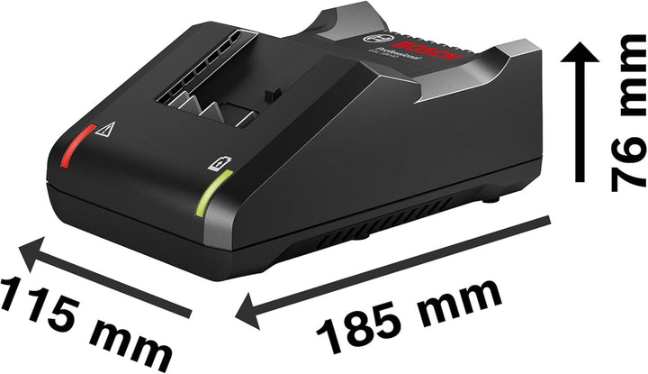 Bosch Professional 18V System Akku Ladegerät GAL 18V-40 (ohne Akku, im Karton)