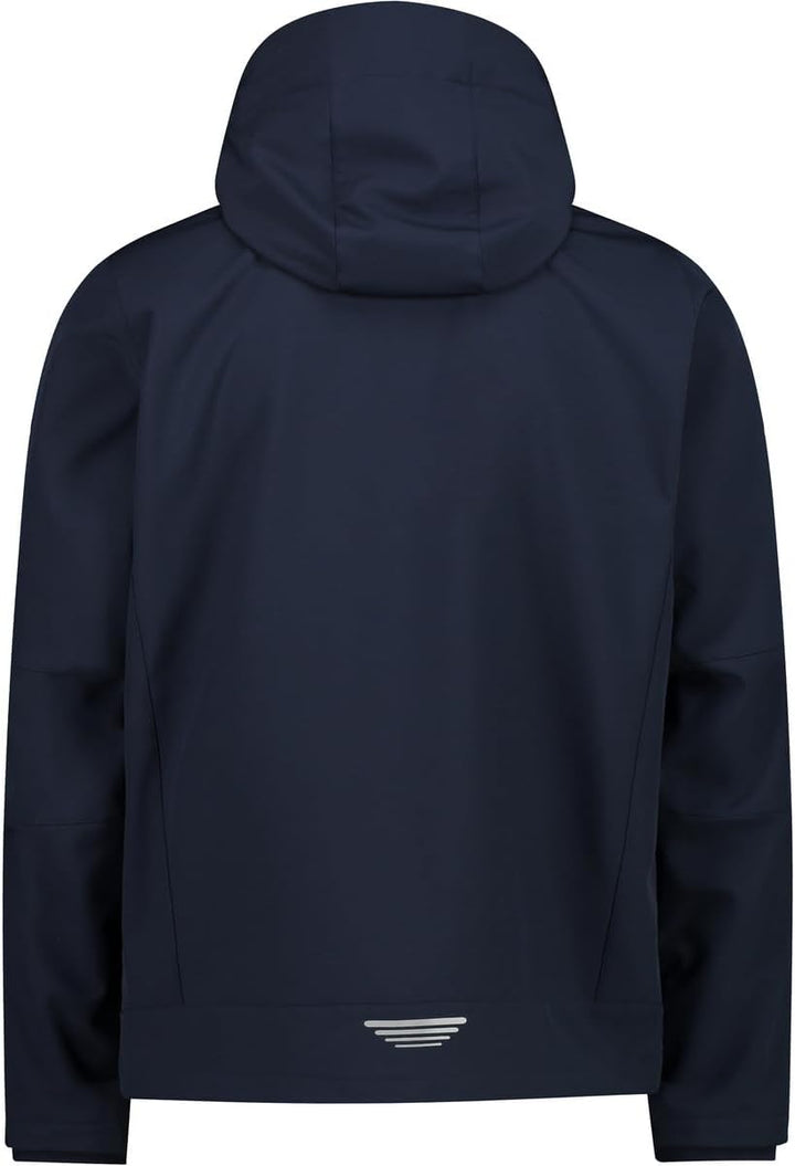 CMP Herren Herrenjacke mit Reissverschluss und Kapuze Softshelljacke 54 B.Blue-Ice, 54 B.Blue-Ice