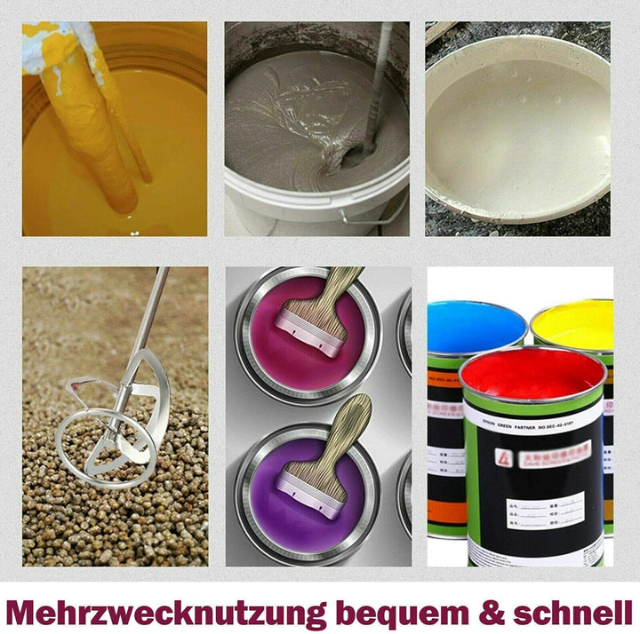 Rührwerk, Handrührgerät Werkzeug für Industrie und Haushalt Rührwerk, Mischer Rührer Rührgerät Mörte