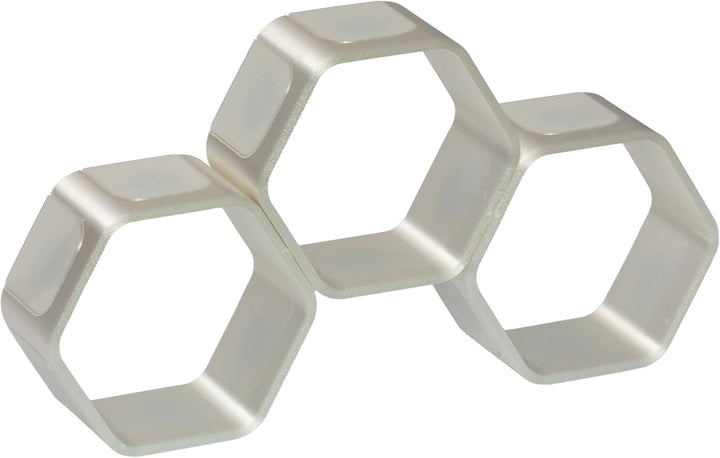 Regal für Hörfiguren (z.B. Tonie Figuren) - 3D Druck - Modulares Design (weiss, Premium) Weiss Premi