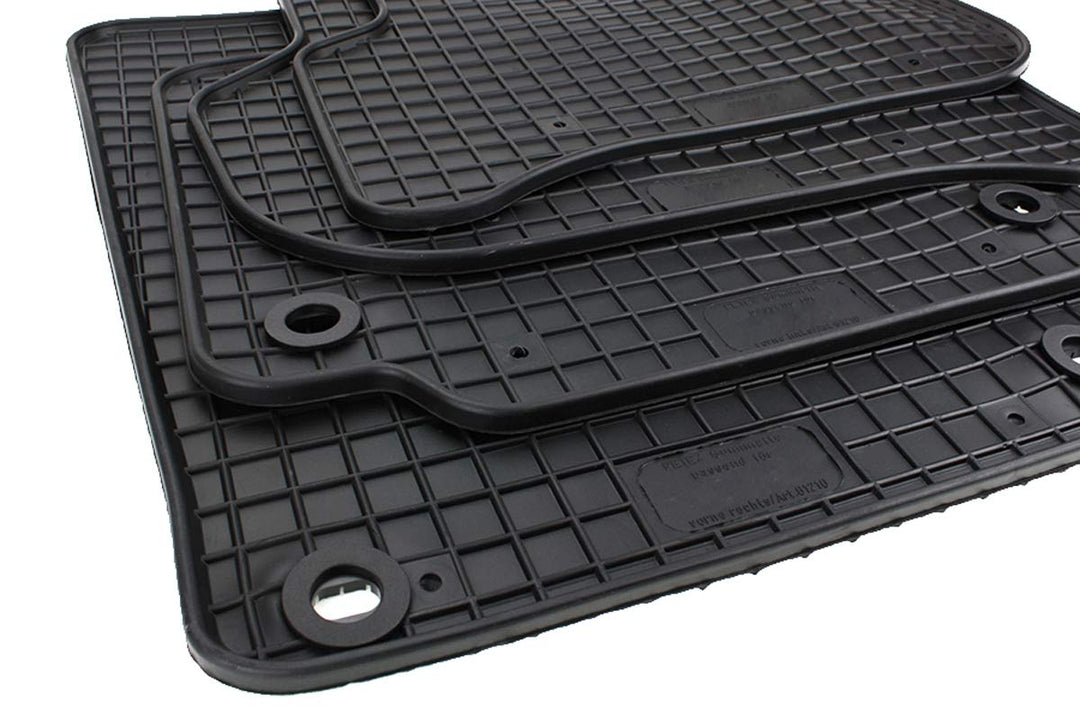 Kfzpremiumteile24 Gummimatten Kompatibel mit Golf Plus Baujahr 02/2005-04/2014 Fussmatten Allwetter