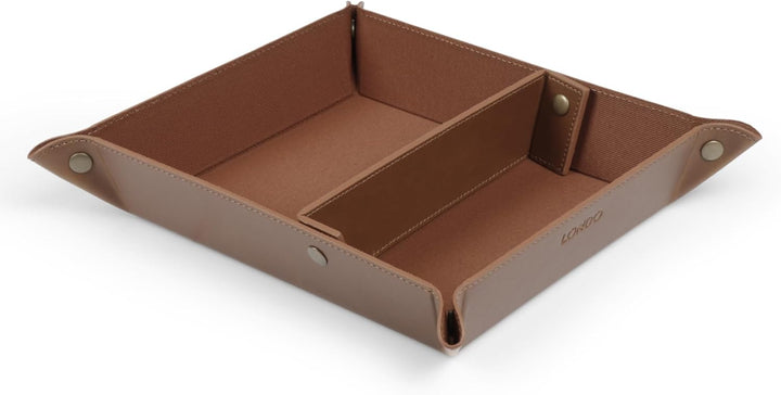 Londo Leder Taschenleerer - Vide Poche - Ledertablett Organizer, Praktische Aufbewahrungsbox - für G