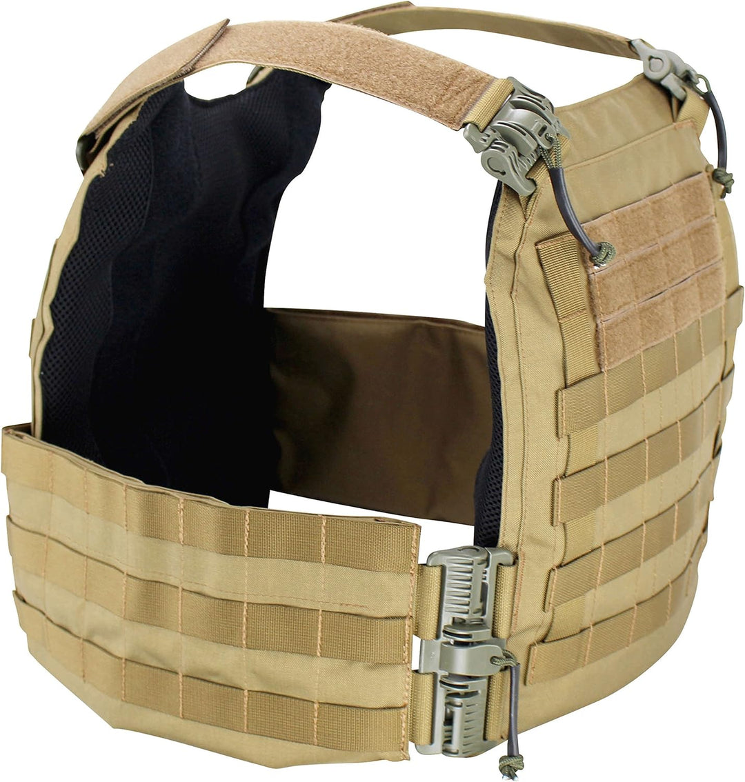 Zentauron Plattenträger Vulcan III Pro Plate Carrier Vest Molle System für Taktische Ausrüstung aus