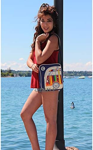 BRISA VW Collection - Stylishe &amp; coole Volkswagen Retro/Vintage Schulter-Tablet-Umhänge-Reise-Tasche