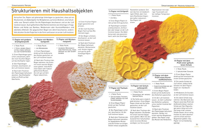 300 Papierrezepte: Kreative Ideen zum Papierschöpfen, Taschenbuch