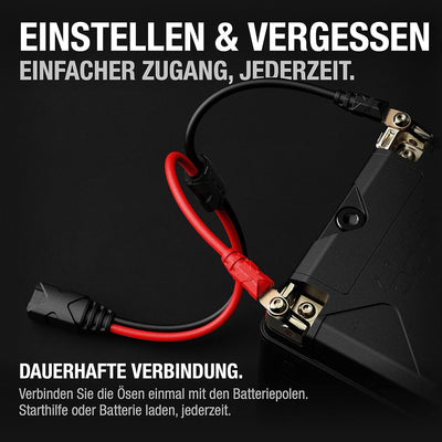 NOCO GBC007 47-Zentimeter Boost X-Connect Adapter-Verlängerungskabel für GB20, GB40, GB50 und GBX45