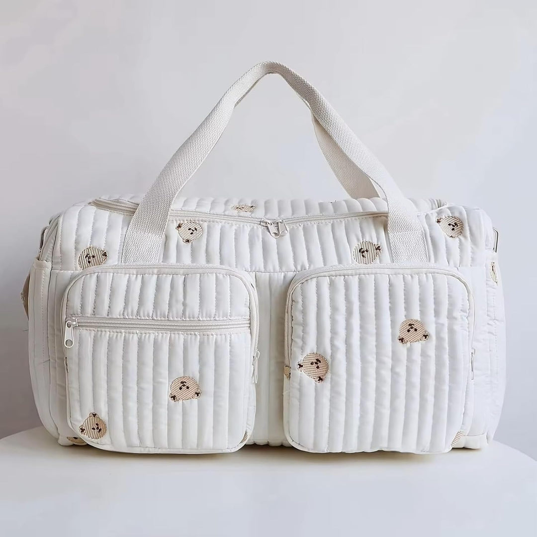 Vielseitige Wickeltasche für Mütter, Baby und Umstandstasche, Wickeltasche Kinderwagen für Mamas, Re