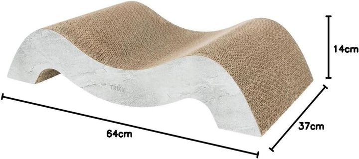 TRIXIE - Katzenkratzplatte XXL 64 cm × 14 cm × 37 cm. - TR-48031