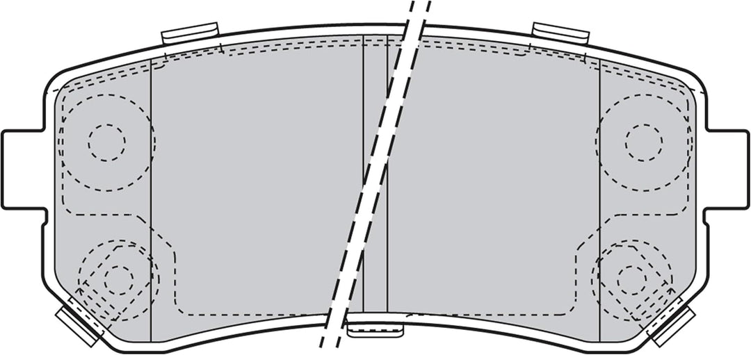 VALEO 598867 PKW Bremsbelagsatz