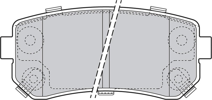 VALEO 598867 PKW Bremsbelagsatz