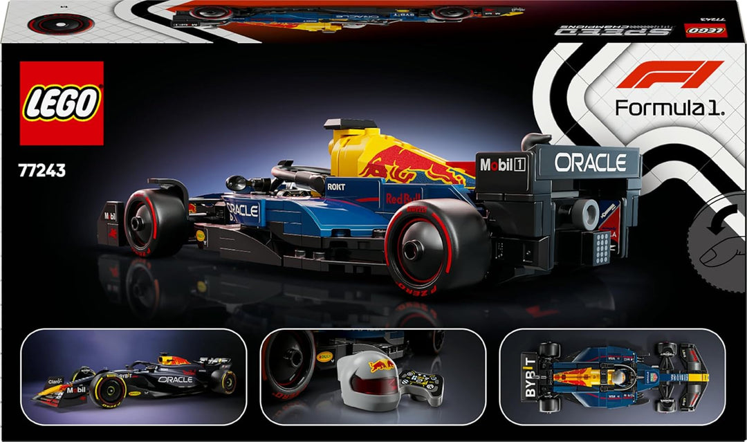 LEGO Speed Champions Oracle Red Bull Racing RB20 F1 Rennauto - Modell für Erwachsene mit Formel 1 Mi