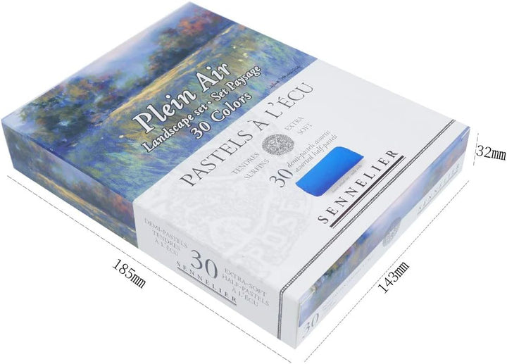 Savoir Faire Extra weicher Halbstäbchen Pastell-Set, Holz, Mehrfarbig, 30 Count (Pack of 1)