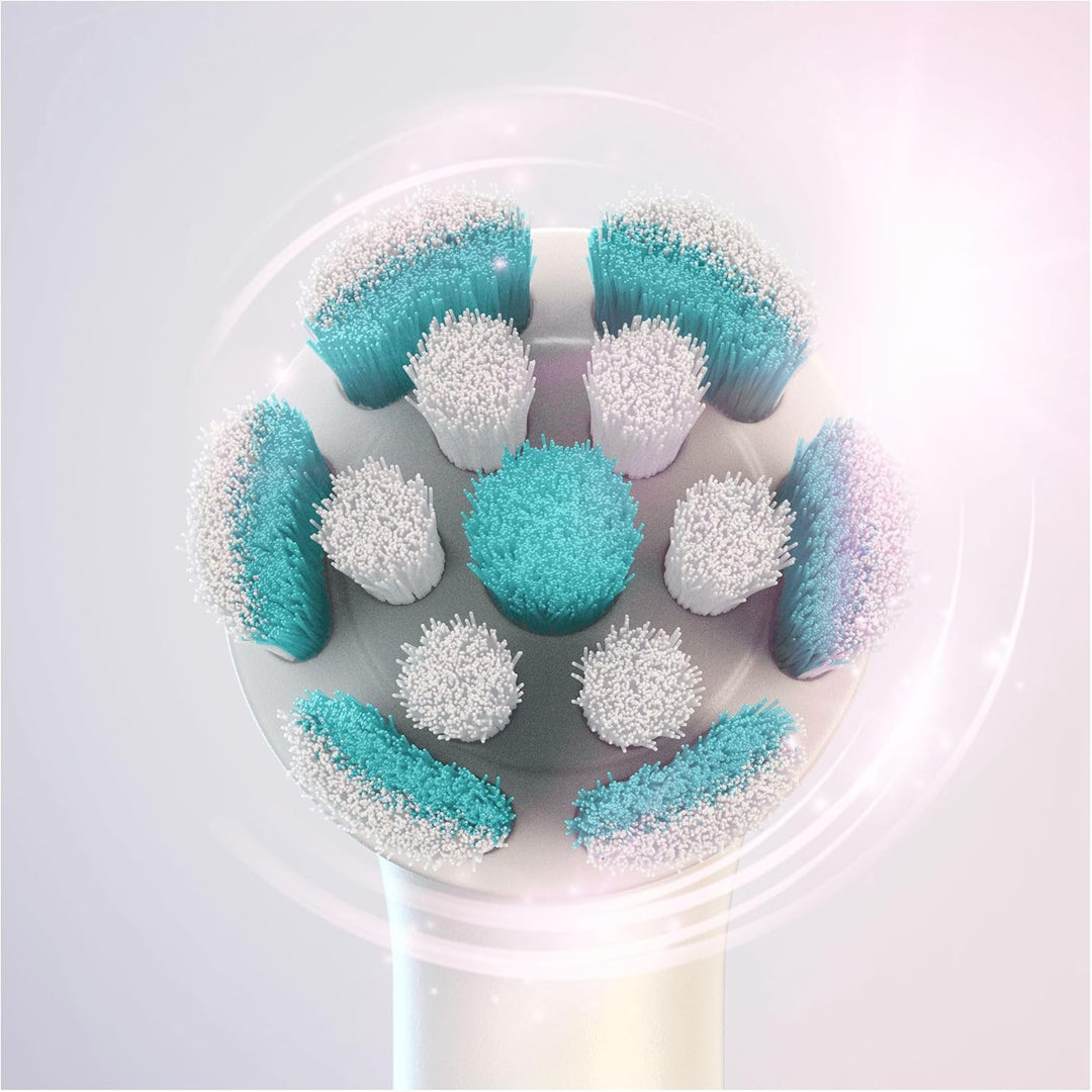 Oral-B iO Gentle Care, Aufsatz, 4 Ersatzbürsten für elektrische Zahnbürste, für eine sanfte Reinigun