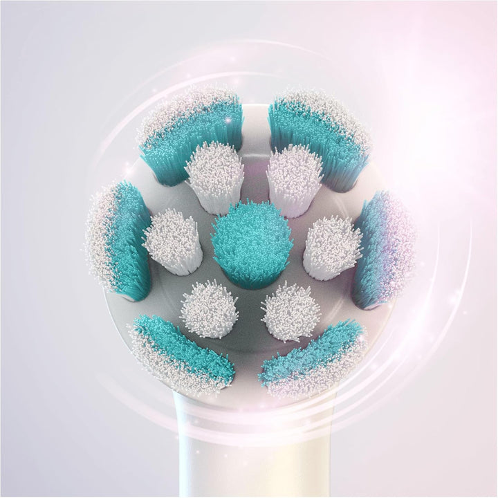 Oral-B iO Gentle Care, Aufsatz, 4 Ersatzbürsten für elektrische Zahnbürste, für eine sanfte Reinigun