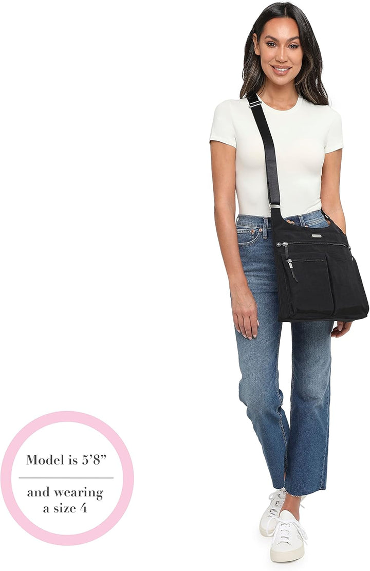 Baggallini Damen Otz406b0867 Handtaschen Einheitsgrösse Schwarz, Einheitsgröße Schwarz